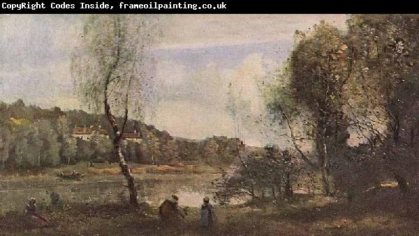 Jean-Baptiste Camille Corot Teich von Ville-d'Avray